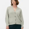Gilet Boyfriend En Maille à Col En V