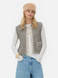 Gilet De Costume En Maille Rita Ora