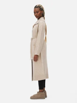 Gilet Long à Ceinture Paula Echevarría