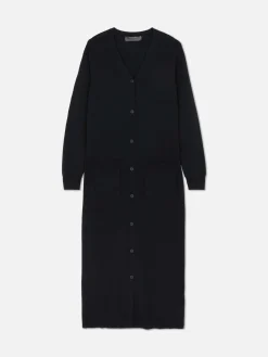 Gilet Long Boutonné