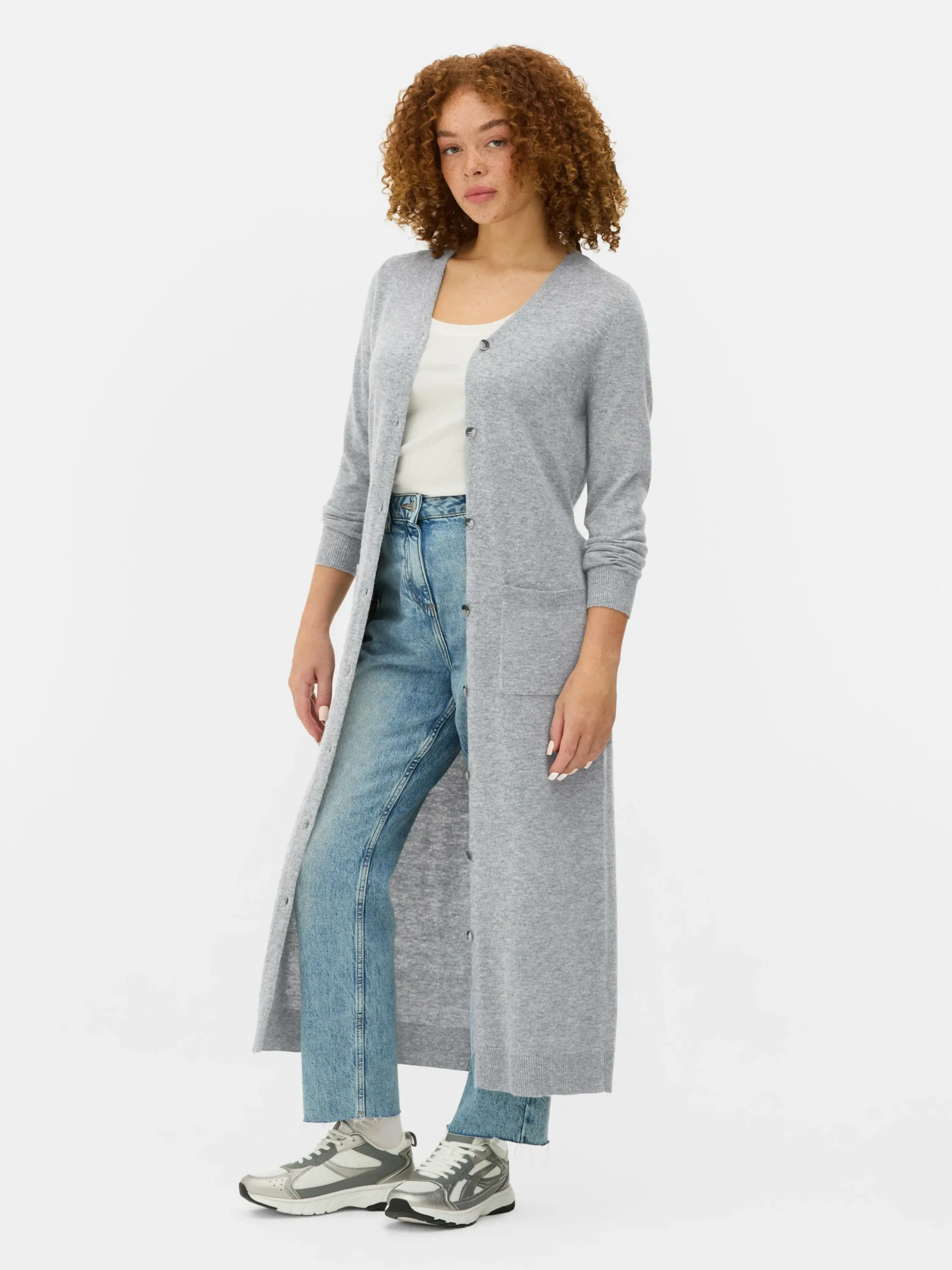 Gilet Long Boutonné
