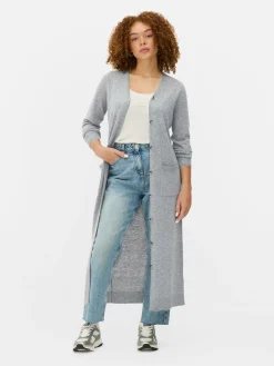 Gilet Long Boutonné