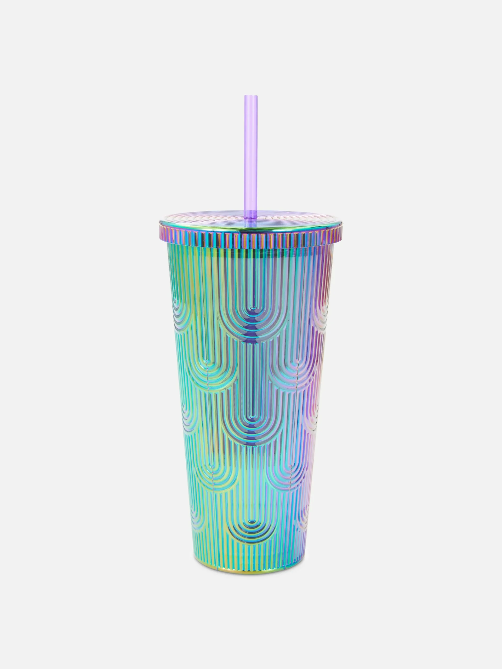 Gobelet Avec Couvercle Et Paille Multicolore Pride