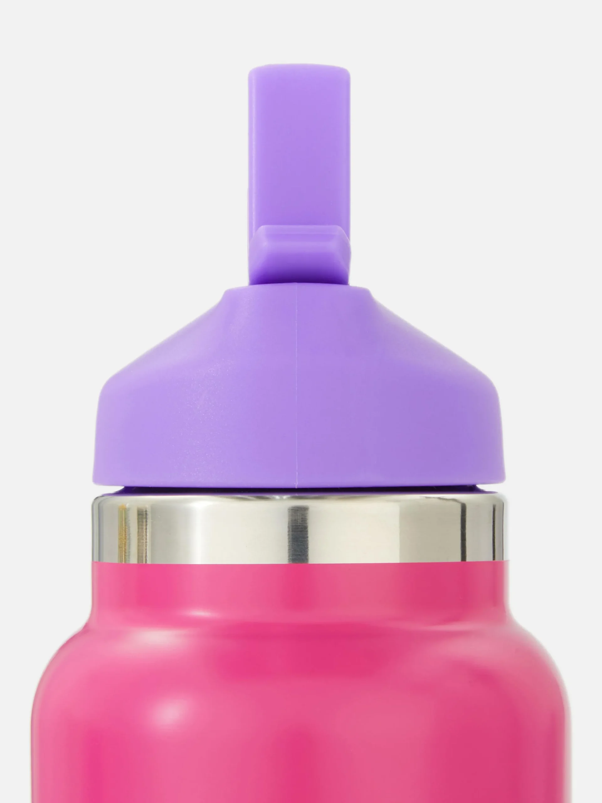 Gourde Avec Paille Color Block