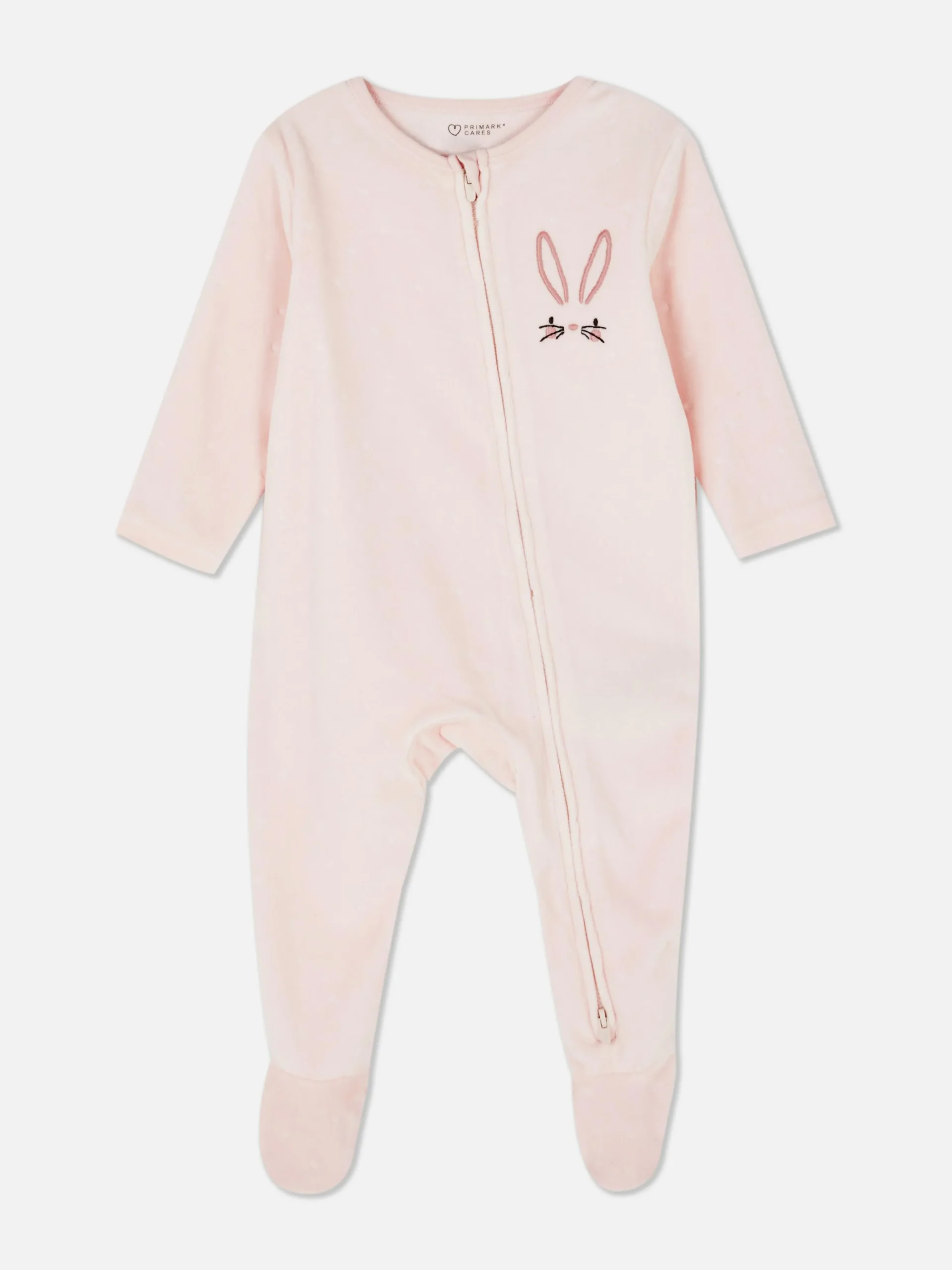 Grenouillère Lapin En Velours