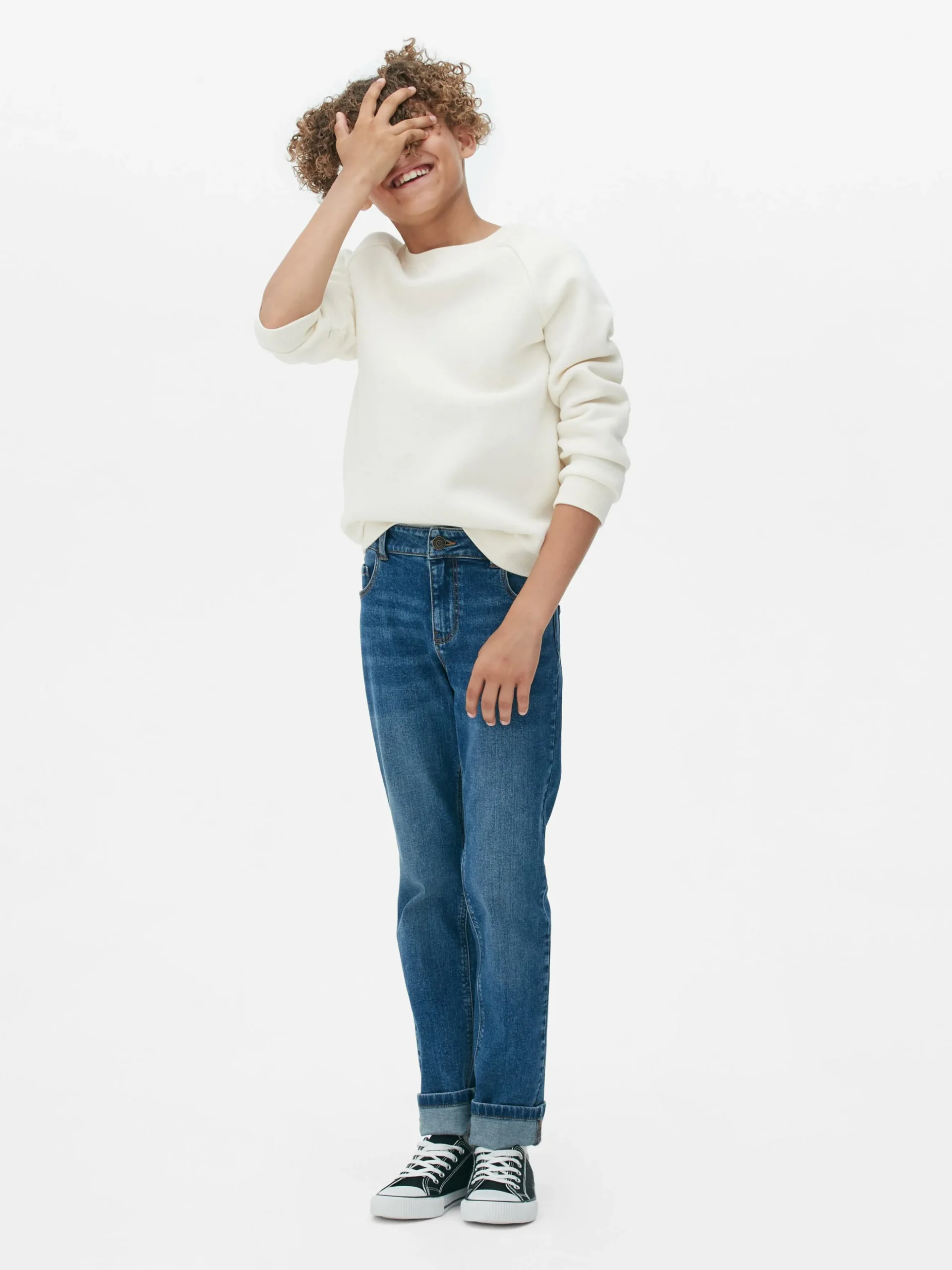 Jean Denim Slim Ado