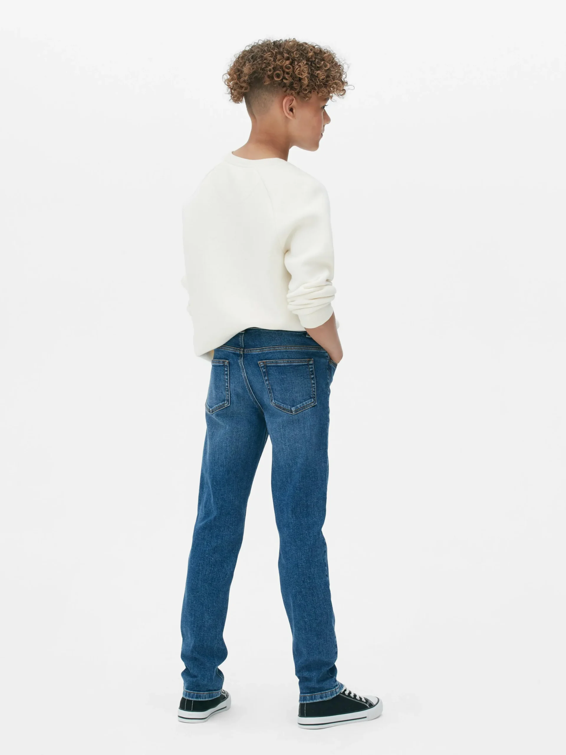 Jean Denim Slim Ado