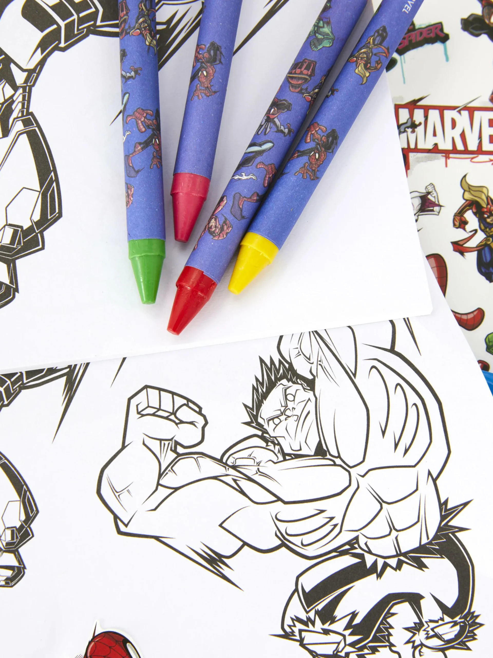 Kit De Coloriage à Transporter Marvel Avengers