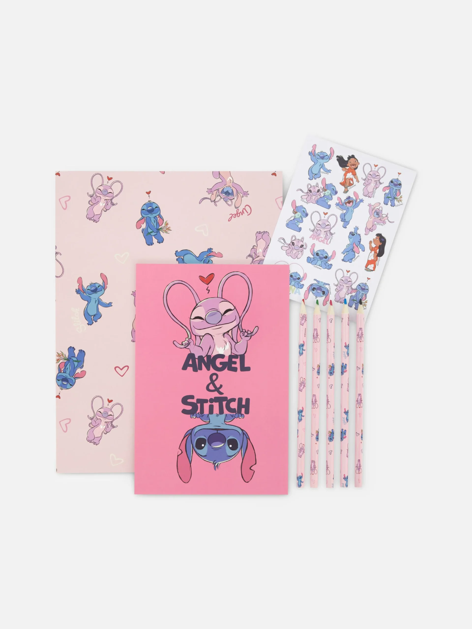 Kit De Coloriage Disney Stitch Et Angel