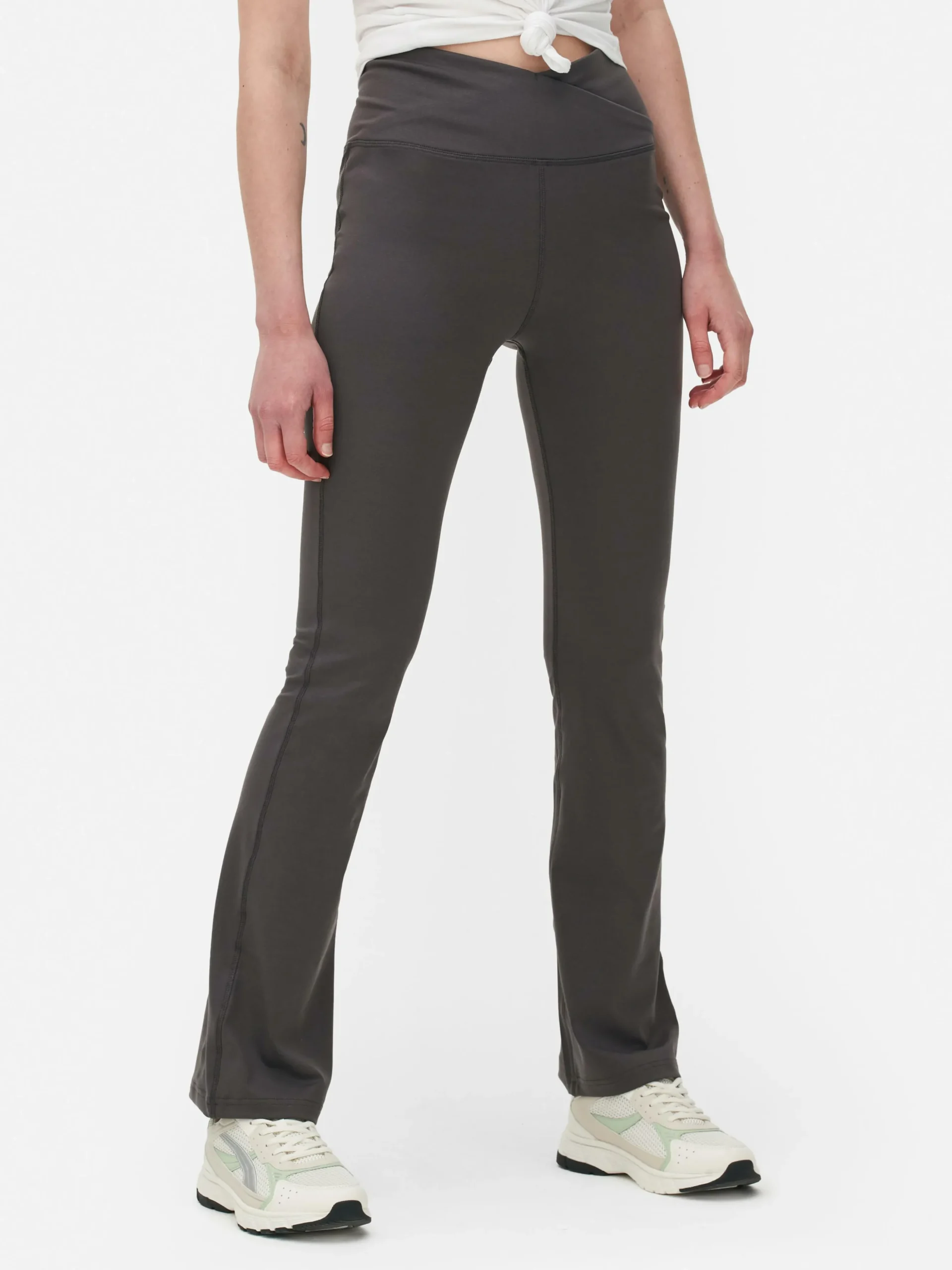 Legging De Yoga évasé à Taille En V