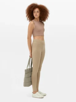 Legging Taille Haute En Jersey