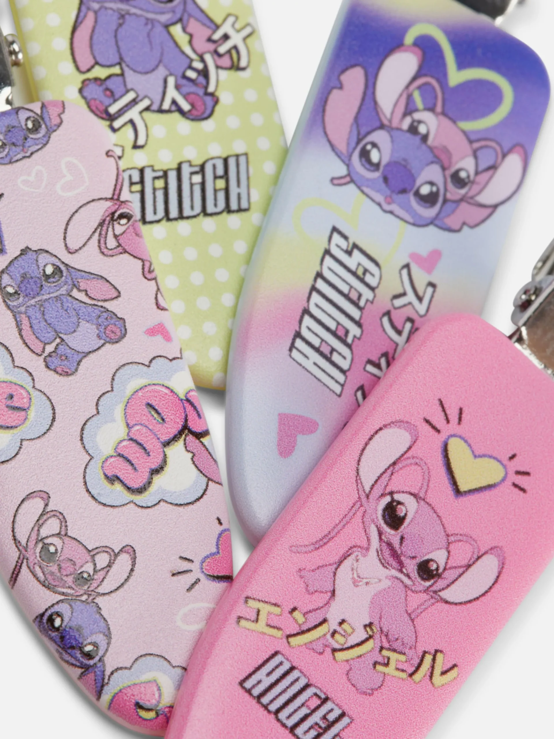 Lot De 4 Barrettes Sans Marque Disney Lilo & Stitch