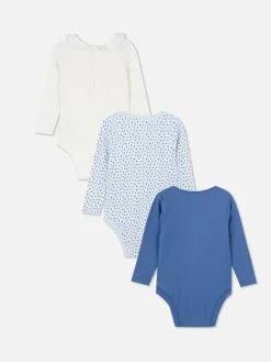 Lot De 3 Bodys à Motifs Variés