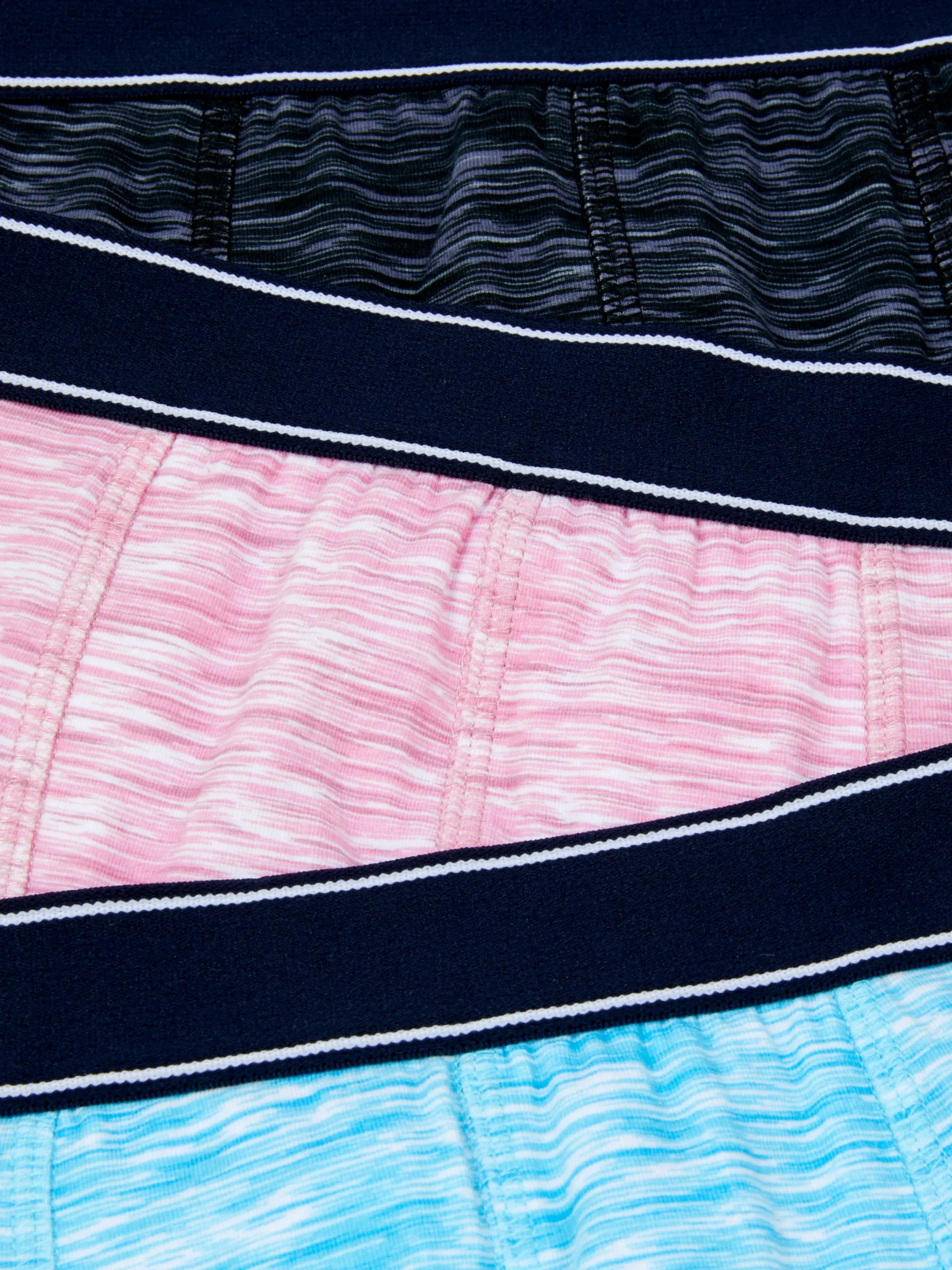 Lot De 3 Boxers Effet Chiné