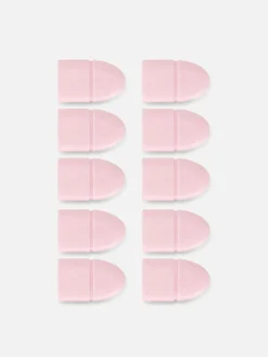 Lot De 10 Capuchons à Ongles En Silicone