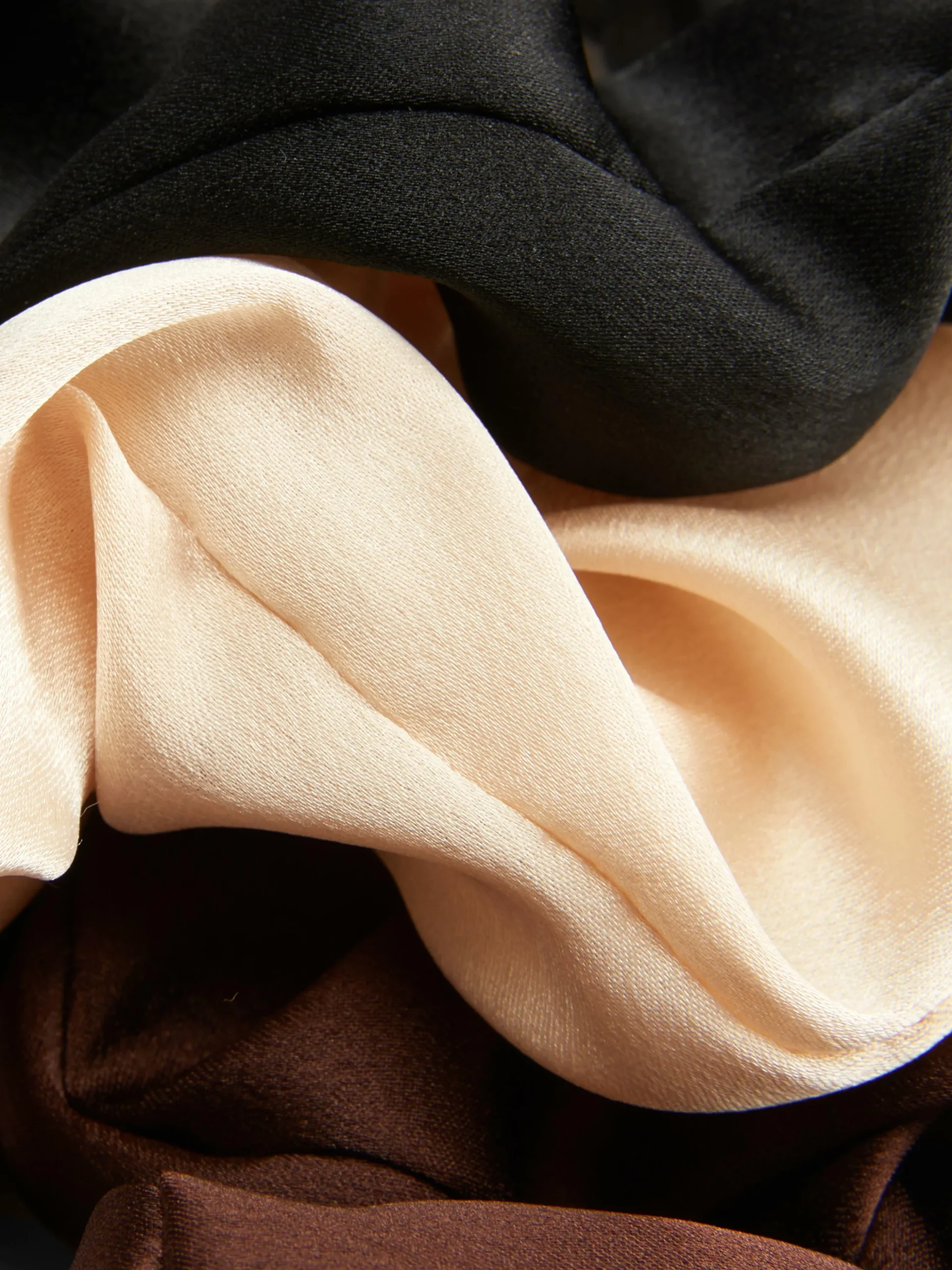 Lot De 3 Chouchous En Satin