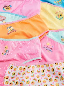 Lot De 10 Culottes à Imprimé Emoji