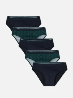 Lot De 5 Culottes En Mélange De Coton