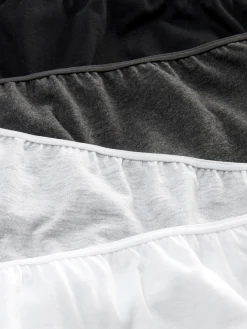 Lot De 4 Culottes Hautes Ton Sur Ton