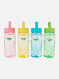 Lot De 4 Flacons De Liquide à Bulles