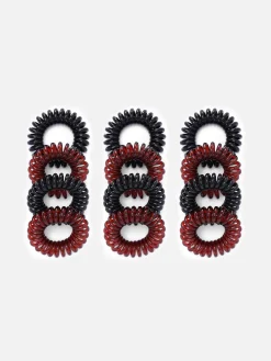 Lot De 12 élastiques Pour Cheveux En Spirale