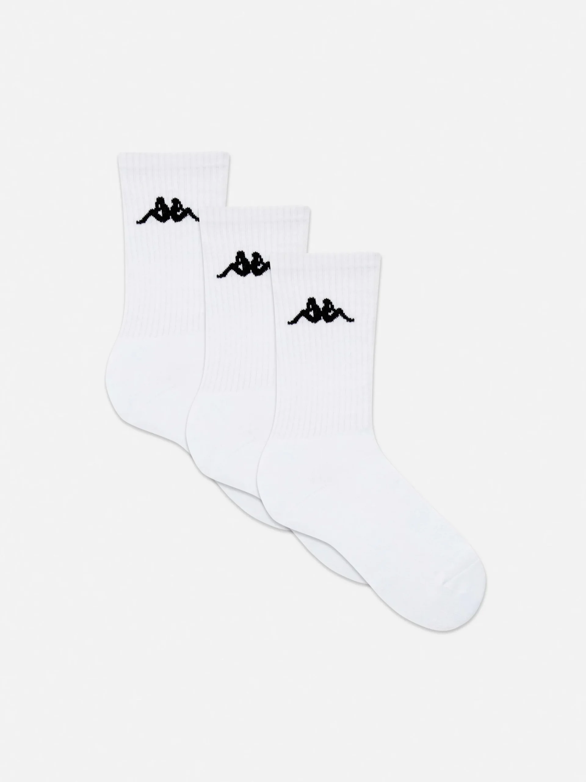 Lot De 3 Paires De Chaussettes Côtelées Kappa X Primark