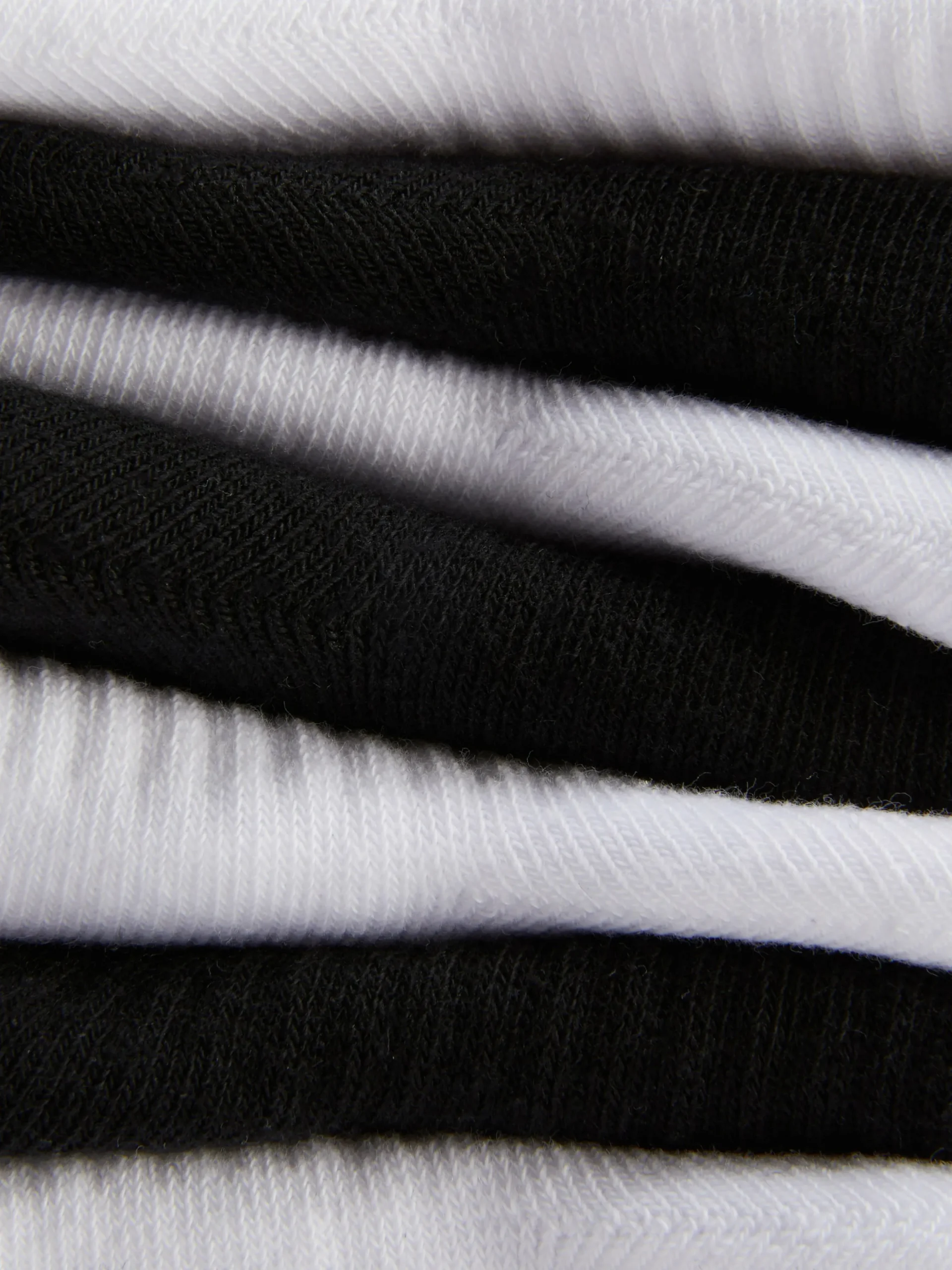Lot De 5 Paires De Chaussettes Courtes Rayées