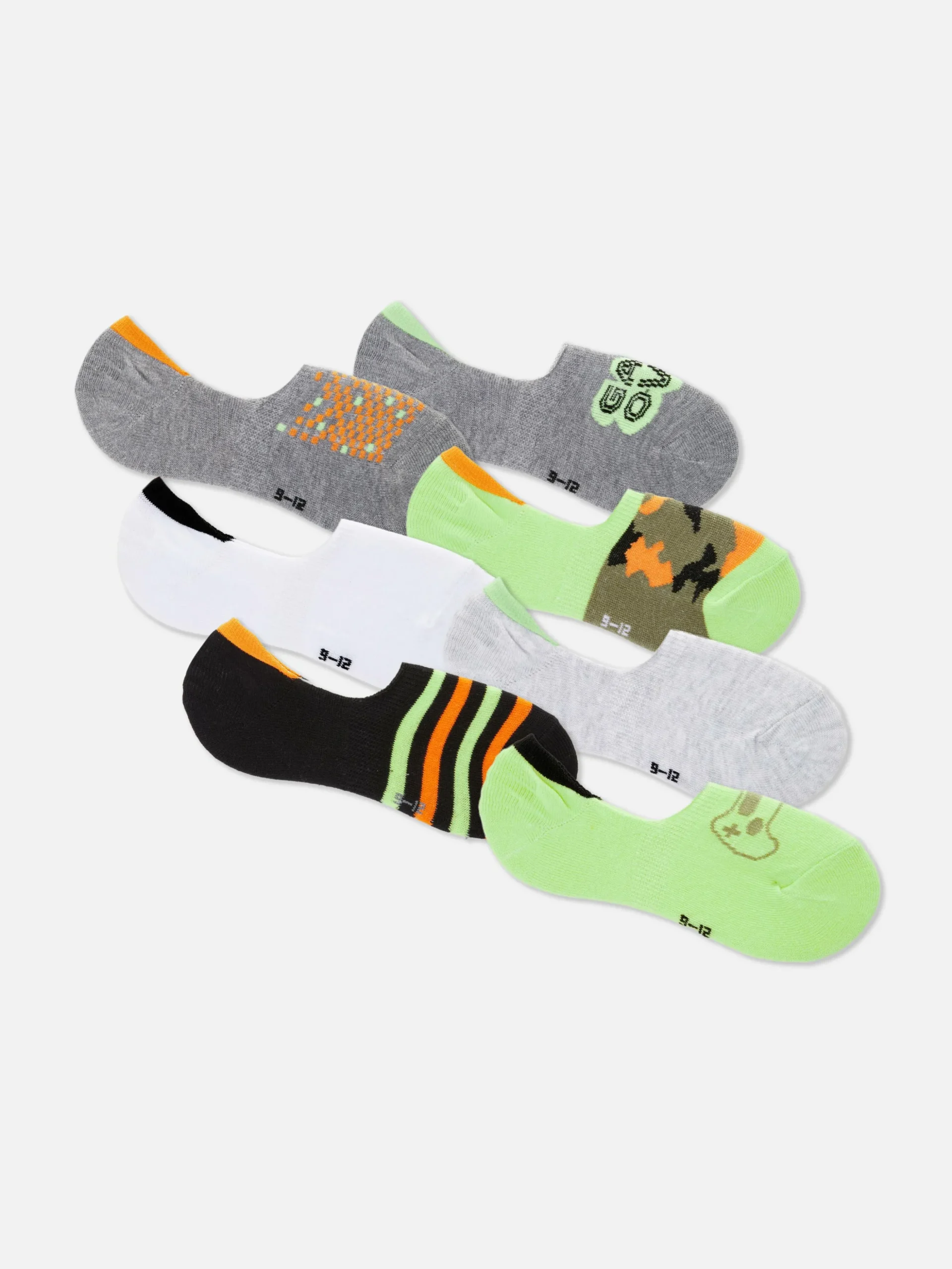 Lot De 7 Paires De Chaussettes Invisibles