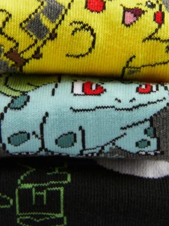 Lot De 3 Paires De Chaussettes Pour Baskets Pokémon