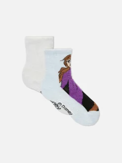 Lot De 2 Paires De Chaussettes Chaudes Disney La Reine Des Neiges