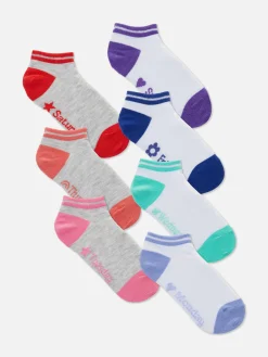 Lot De 7 Paires De Socquettes Jours De La Semaine