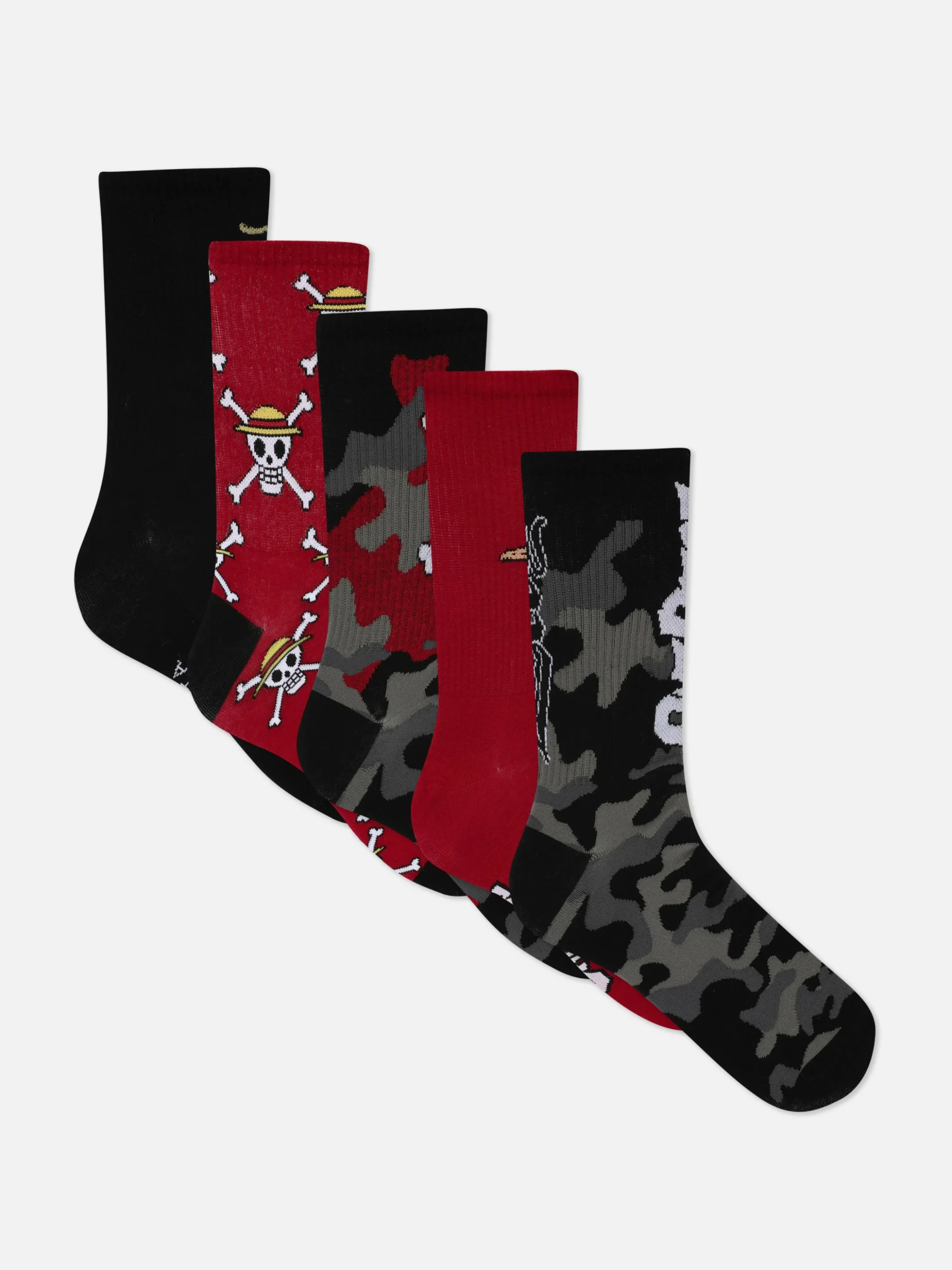 Lot De 5 Paires De Socquettes One Piece