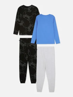 Lot De 2 Pyjamas à Manches Longues PlayStation