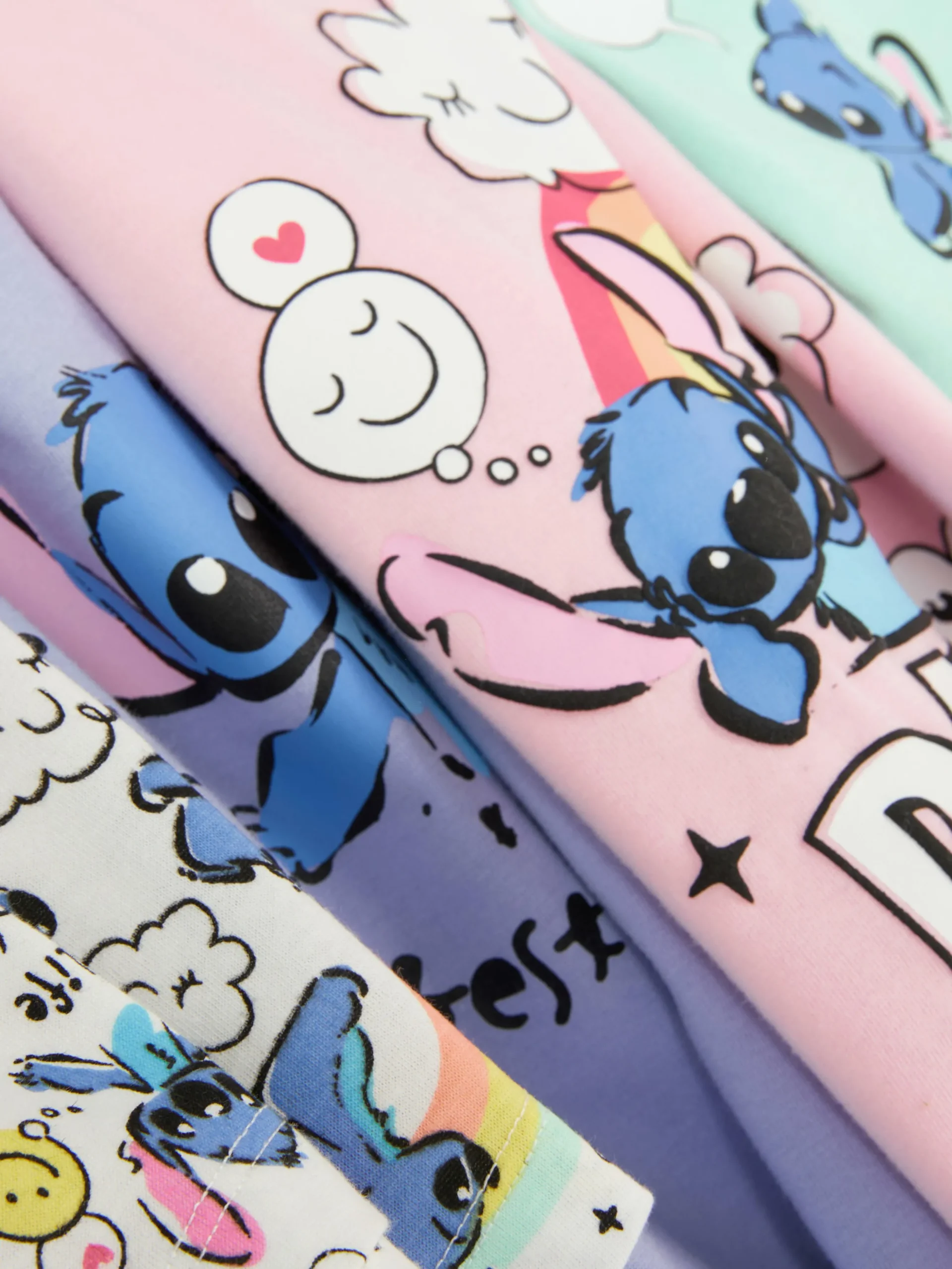 Lot De 2 Pyjamas Short Disney Lilo & Stitch