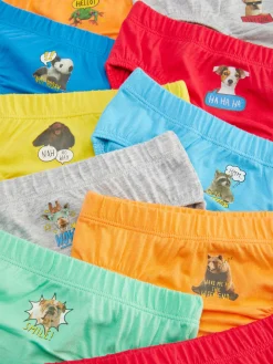 Lot De 10 Slips à Motif Animalier