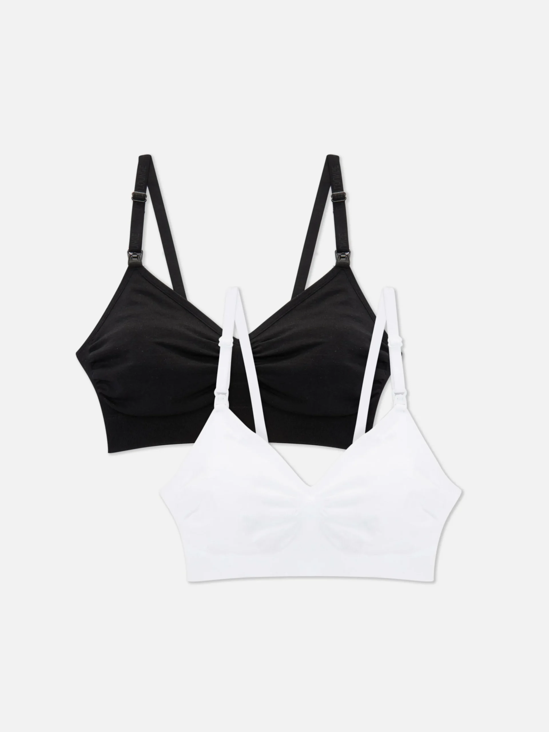 Lot De 2 Soutiens-gorge D'allaitement Sans Couture Ni Armature