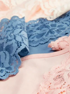 Lot De 3 Strings Bandeau En Dentelle