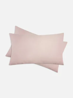 Lot De 2 Taies D'oreiller En Coton