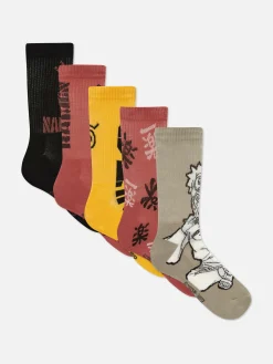 Lot De 5 paires De Socquettes Naruto