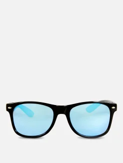 Lunettes De Soleil Effet Miroir à Monture Carrée