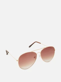 Lunettes De Soleil Rondes Teintées
