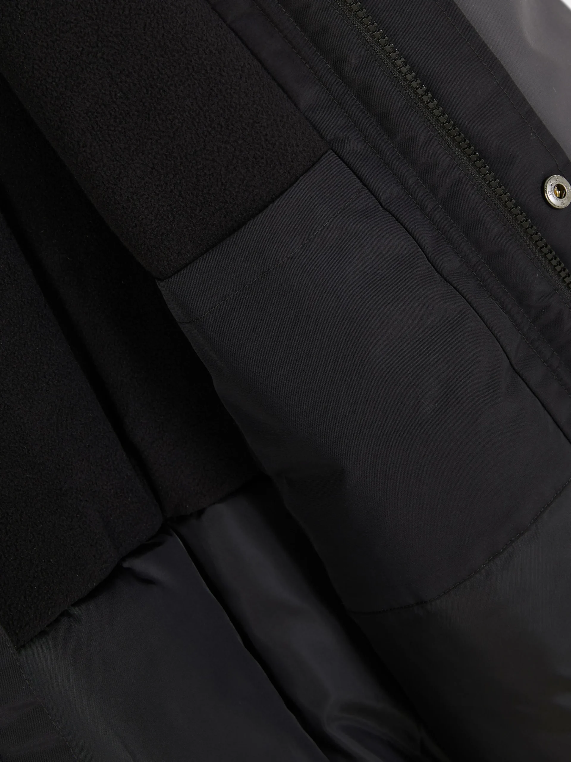 Manteau Court Color Block