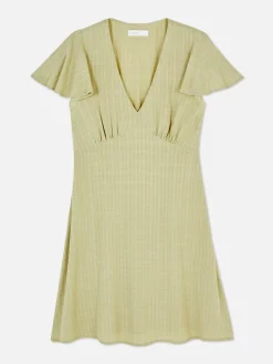 Mini Robe à Manches Courtes