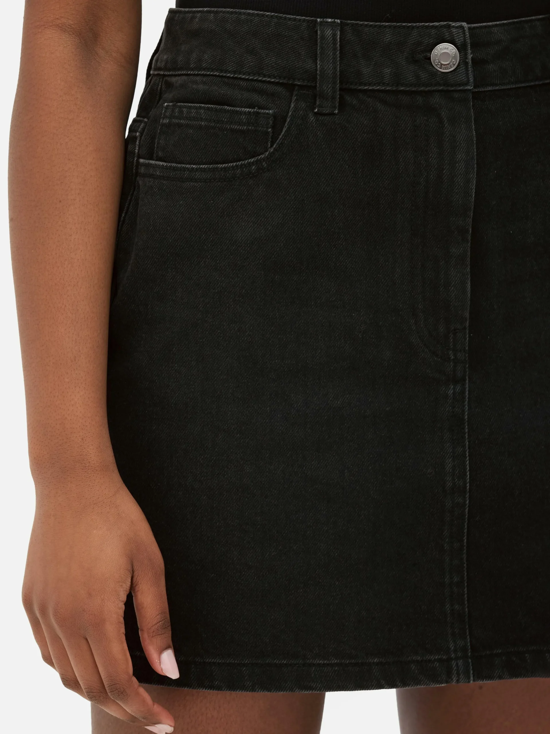 Mini-jupe En Jean