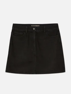 Mini-jupe En Jean
