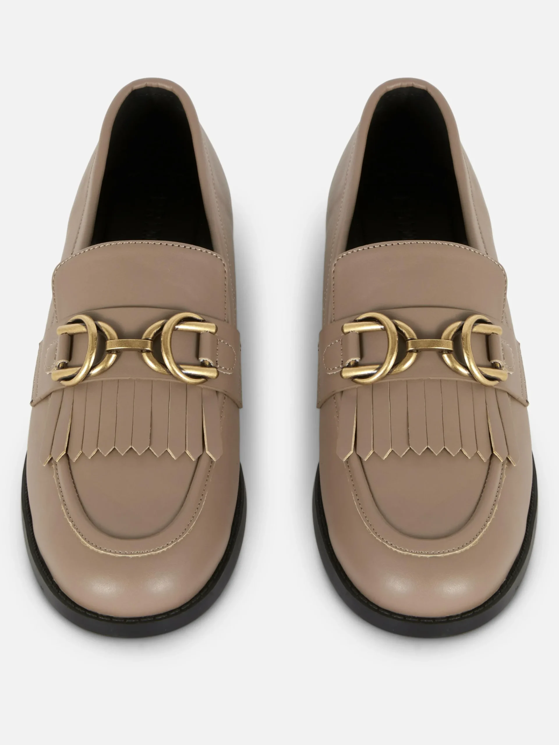 Mocassins à Boucle Et à Franges