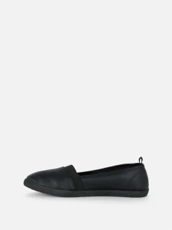 Mocassins à Enfiler En Simili Cuir