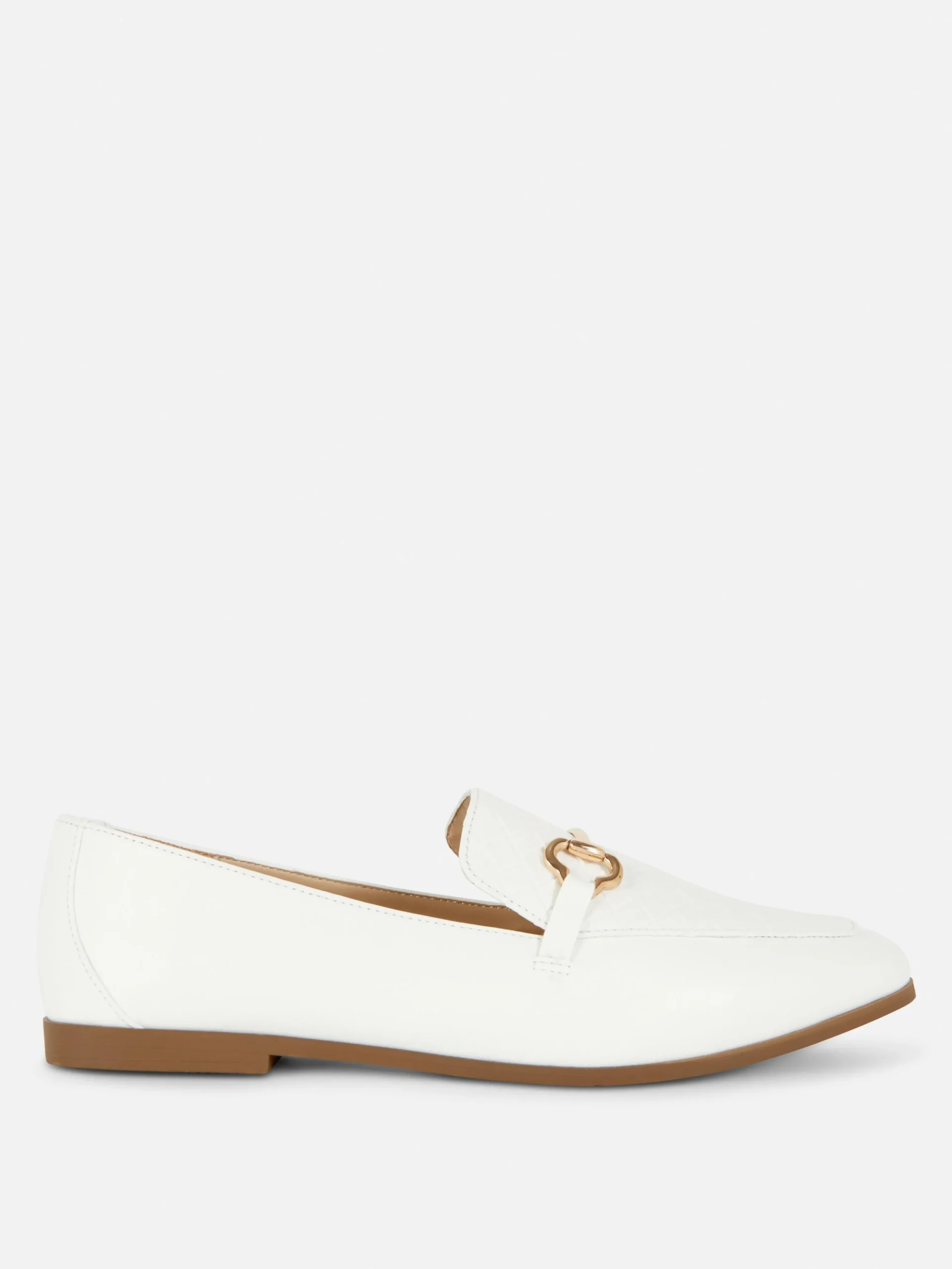 Mocassins En Simili Cuir à Mors