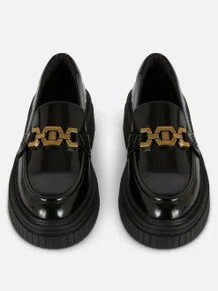 Mocassins épais Avec Chaîne