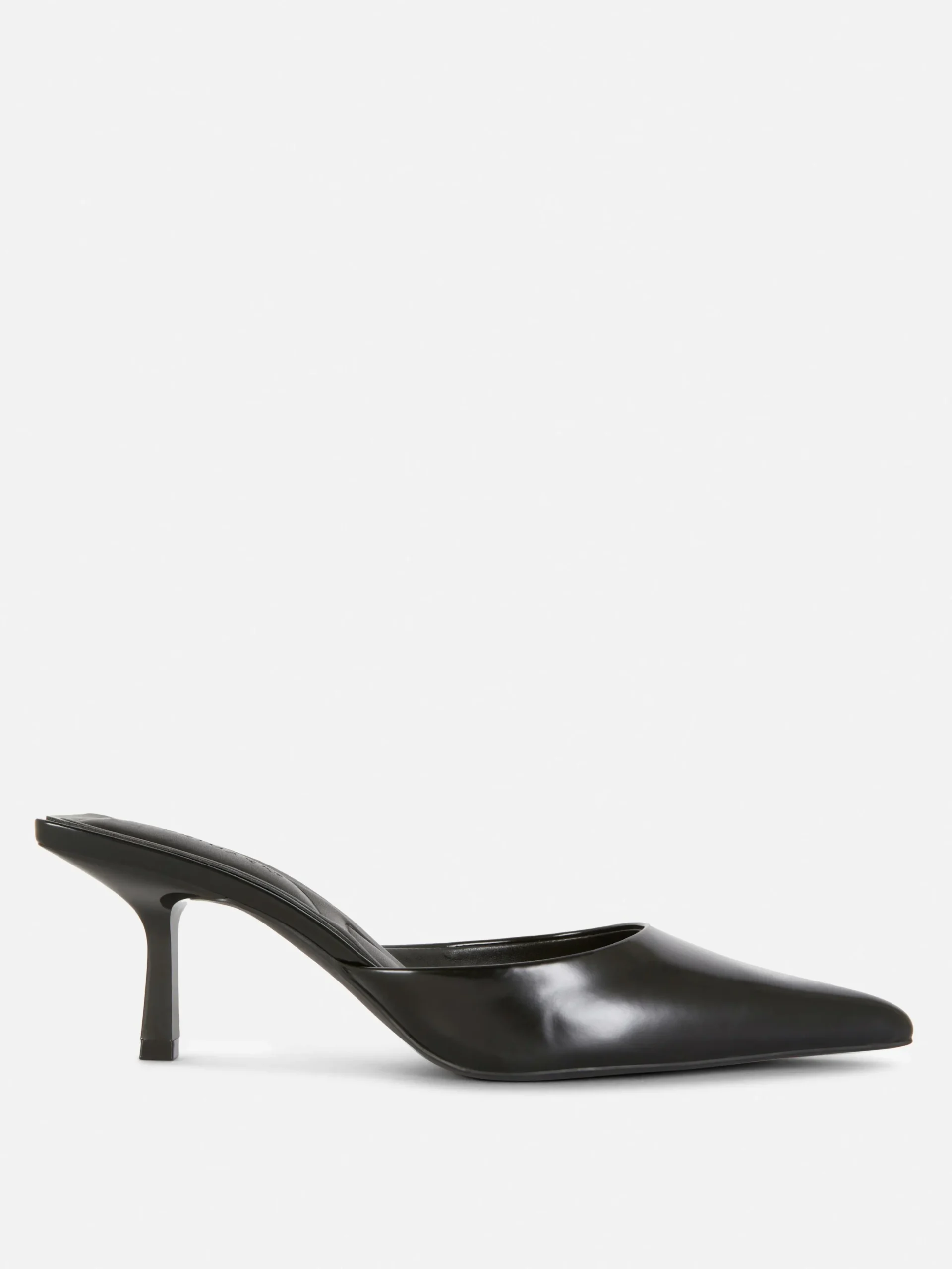 Mules Pointues à Petits Talons